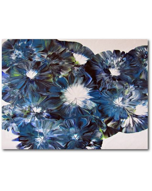 Blue Surprises Gallery-Wrapped Canvas Wall Art