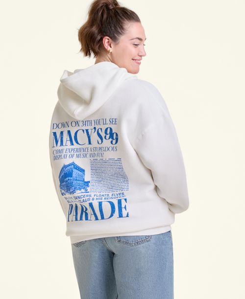 Thanksgiving Day Parade 2025 Men's and Women's Hoodie Sweatshirt, Exclusive - White