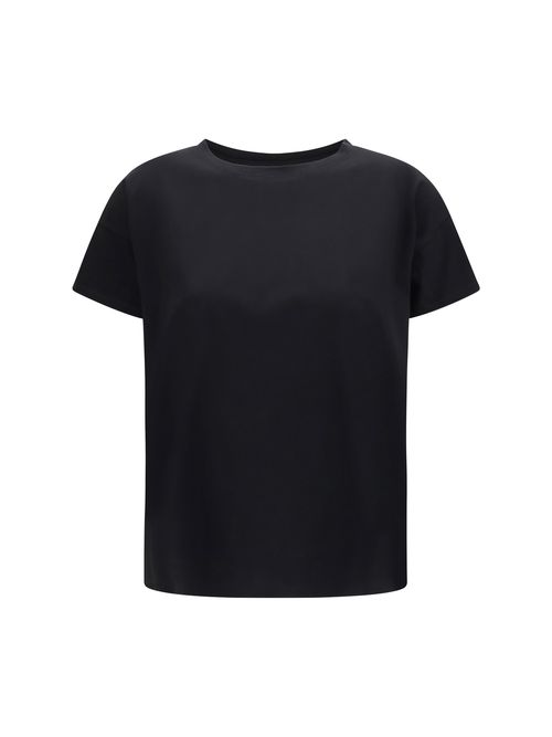 Boxy Fit Supima Cotton T-Shirt — Black