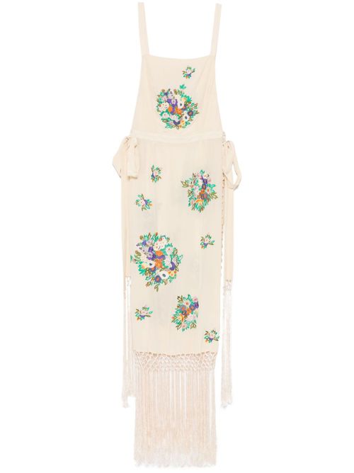 Flower Language dress - Neutrals