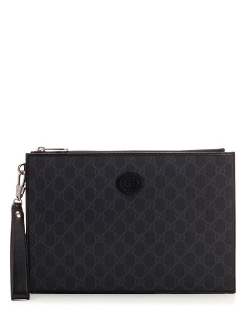 Gucci GG Zipped Clutch Bag