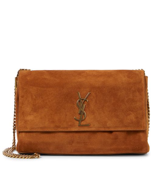 Kate reversible suede shoulder bag