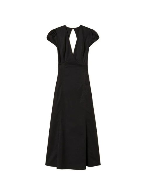 V-Neck Long Dress