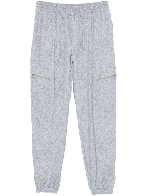 Eleventy mélange-effect track pants - Grey