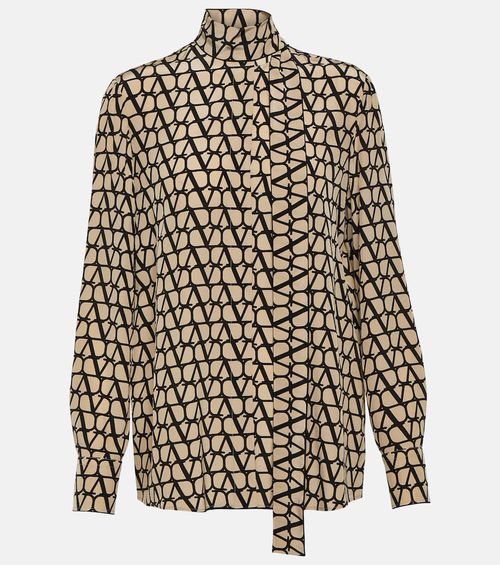 Toile Iconographe silk crêpe de chine blouse
