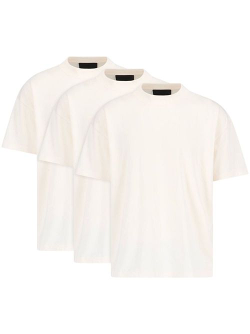 Printed T-shirt (pack of three) - Neutrals