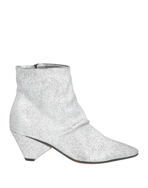 Collection Privēe? Woman Ankle boots Silver Size 7.5 Leather