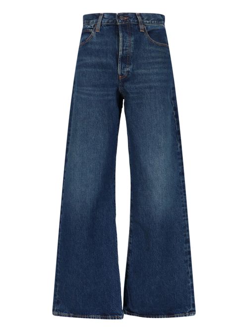 High-Rise Straight Jeans