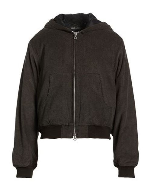 Man Jacket Dark brown Size 42 Cotton