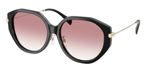 Michael Kors MK2248D JINAN Asian Fit 30058D Men's Sunglasses Black Size 56