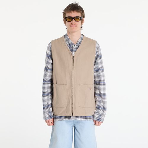 Dickies Canvas Summer Vest Desert Sand