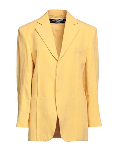 Woman Blazer Yellow