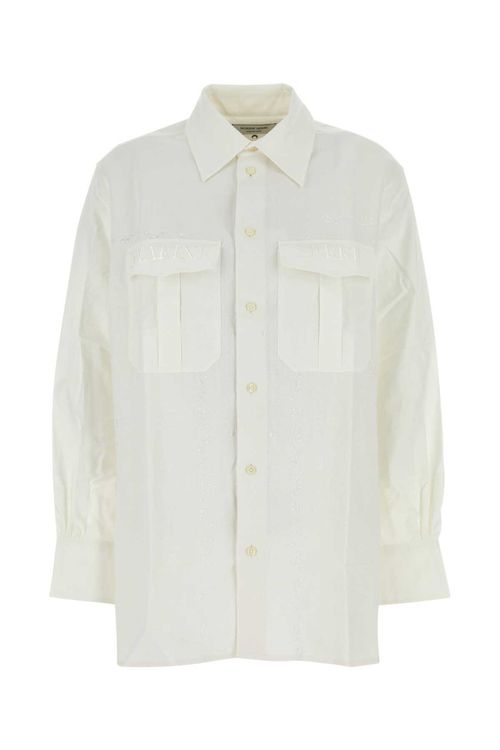White cotton shirt