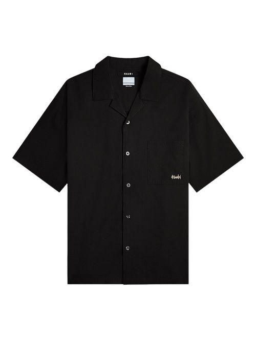 Ksubi logo-embroidered shirt - Black