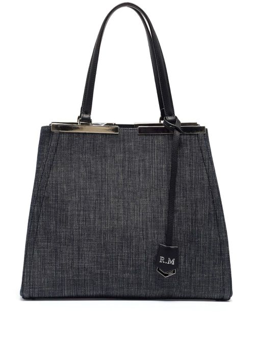 Large 2Jours tote bag - Black