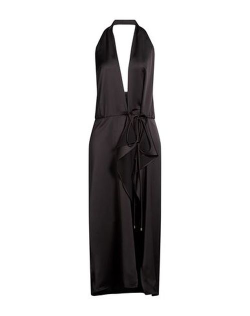Woman Midi dress Black Size 2 Polyester