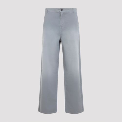 Metallic Straight Leg Trousers for Women