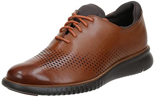 Cole Haan Mens 2 Zerogrand LSR Wing British Tan/Black/Ivory