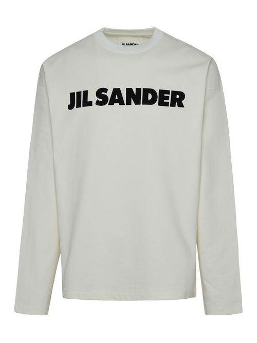 White cotton sweater