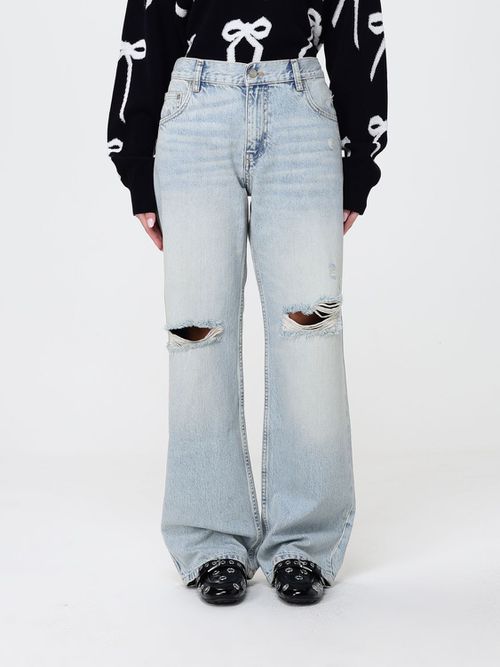 Jeans Woman color Denim