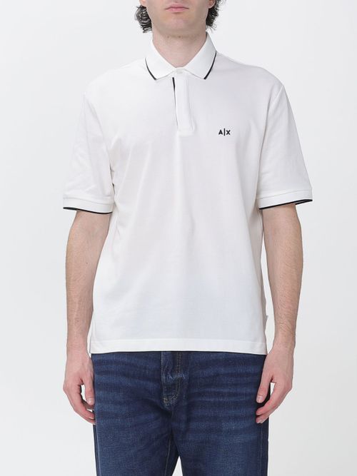 Polo Shirt Men color White