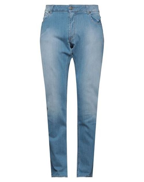 Man Jeans Blue Size 30 Cotton, Elastomultiester, Elastane