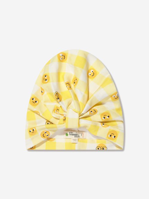 Baby Girls Tiddlywink Turban Hat in Yellow