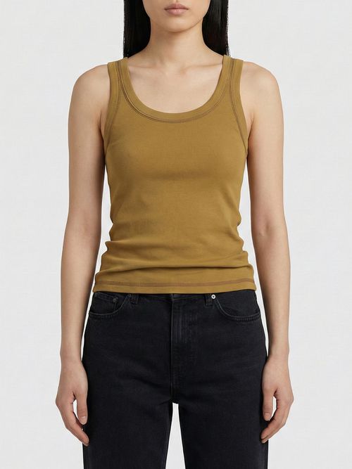 Top Woman color Ocher