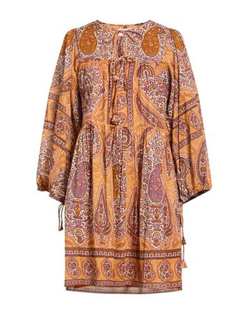 Woman Mini dress Mandarin Size 10 Cotton
