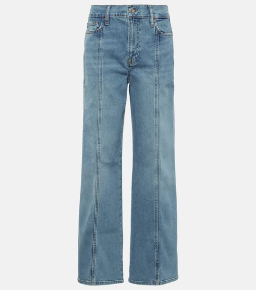 Le Slim Palazzo high-rise jeans