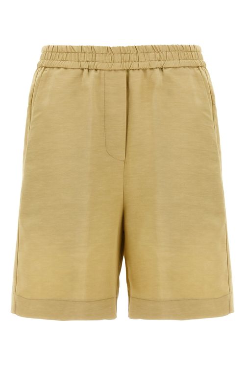 Linen Bermuda Shorts