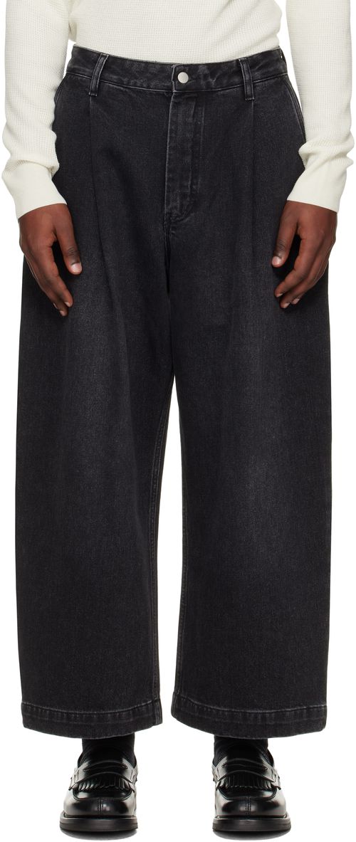 Black Puch Denim Jeans