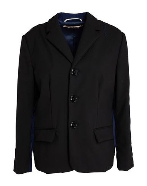 Woman Blazer Black Size 10 Virgin Wool