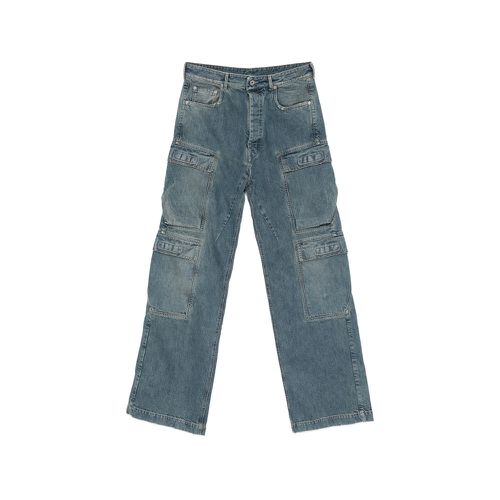 Distressed Cargo Jeans