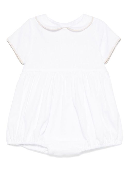 Cotton romper - White