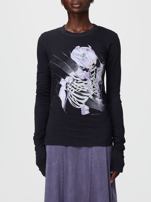Sweatshirt Woman color Black