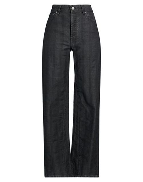 Woman Jeans Black Size 28 Cotton