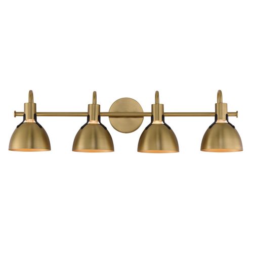 Satin Brass Wall Sconce from the Dusk Collection