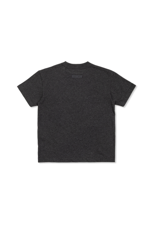 T-shirt With Logo Patch, Unisex, Black