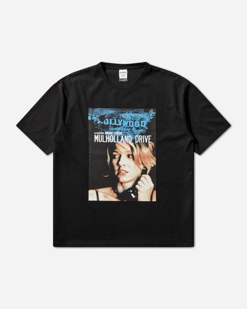 Men s Mulholland Drive Washed Heavy Weight T-Shirt Type-2 Black