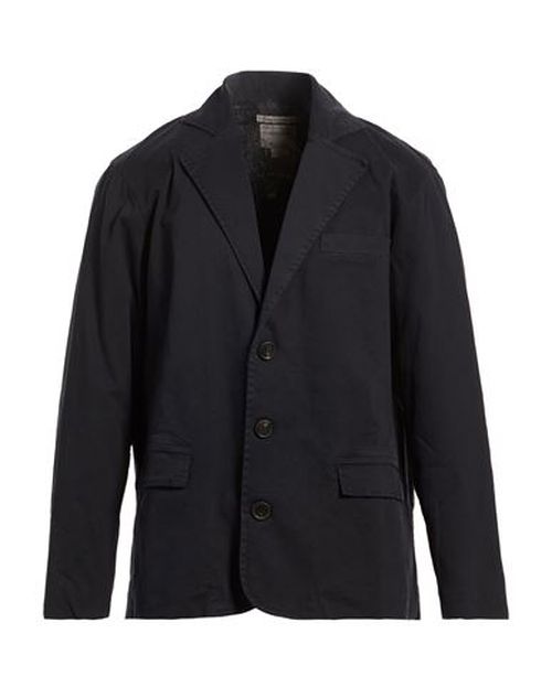 Man Blazer Blue Size XL Cotton, Elastane