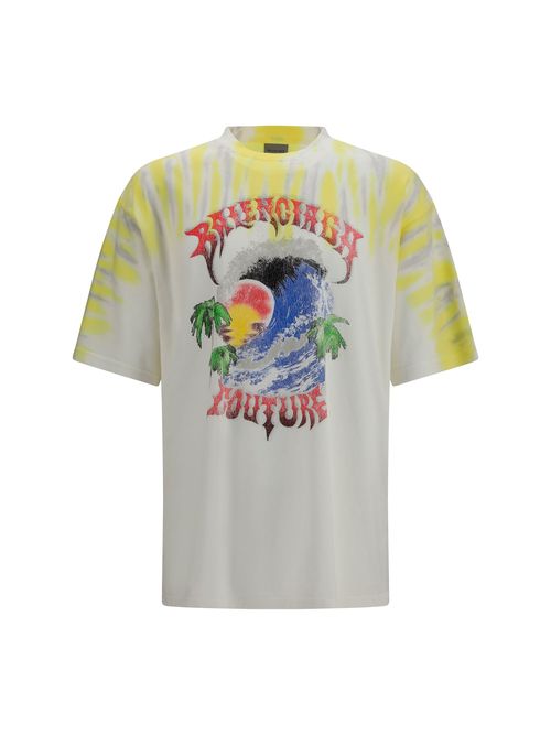 Tie-Dye Graphic T-Shirt — White