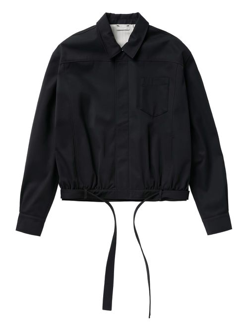 1989 STUDIO belted shirt jacket - Blue