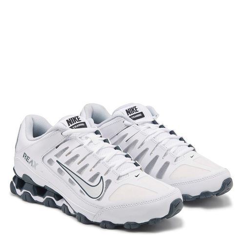 Men's Reax 8 Tr Training Shoes (White/Grey/Silver)
