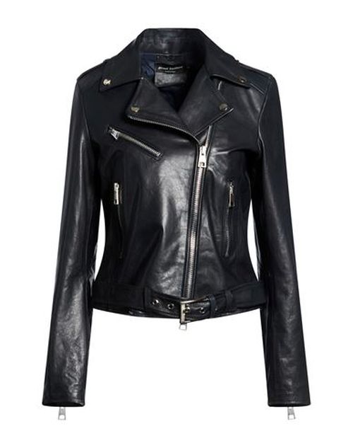 Woman Jacket Black Size L Leather