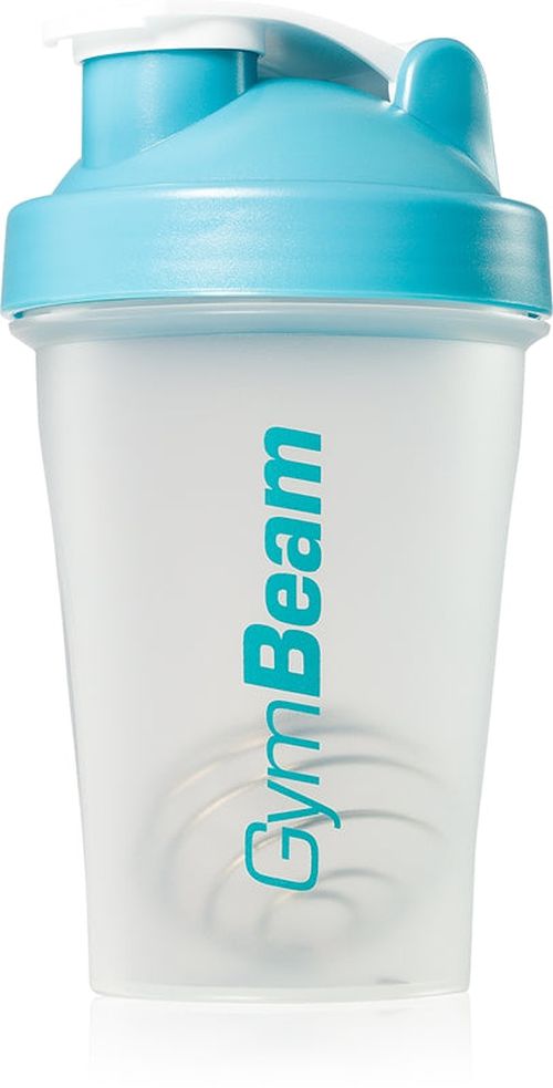 GymBeam Blend shaker for sports color Transparent & Blue