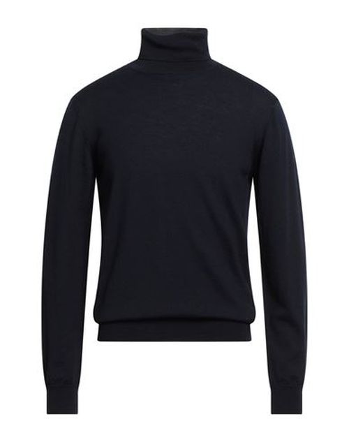 Man Turtleneck Midnight blue Size 44 Wool