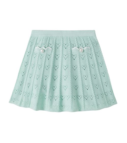 Pointelle skirt