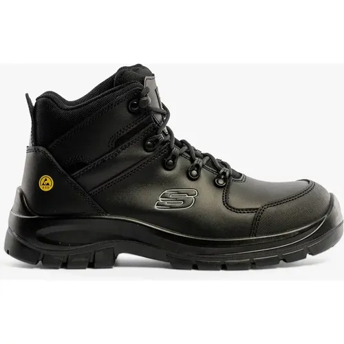 Men's Skechers Work 200187EC TROPHUS - KILRAM Mens Safety Boots Black