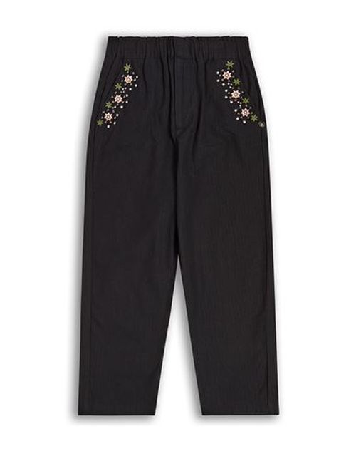 Kid Girl Pants Black Size 10 Cotton